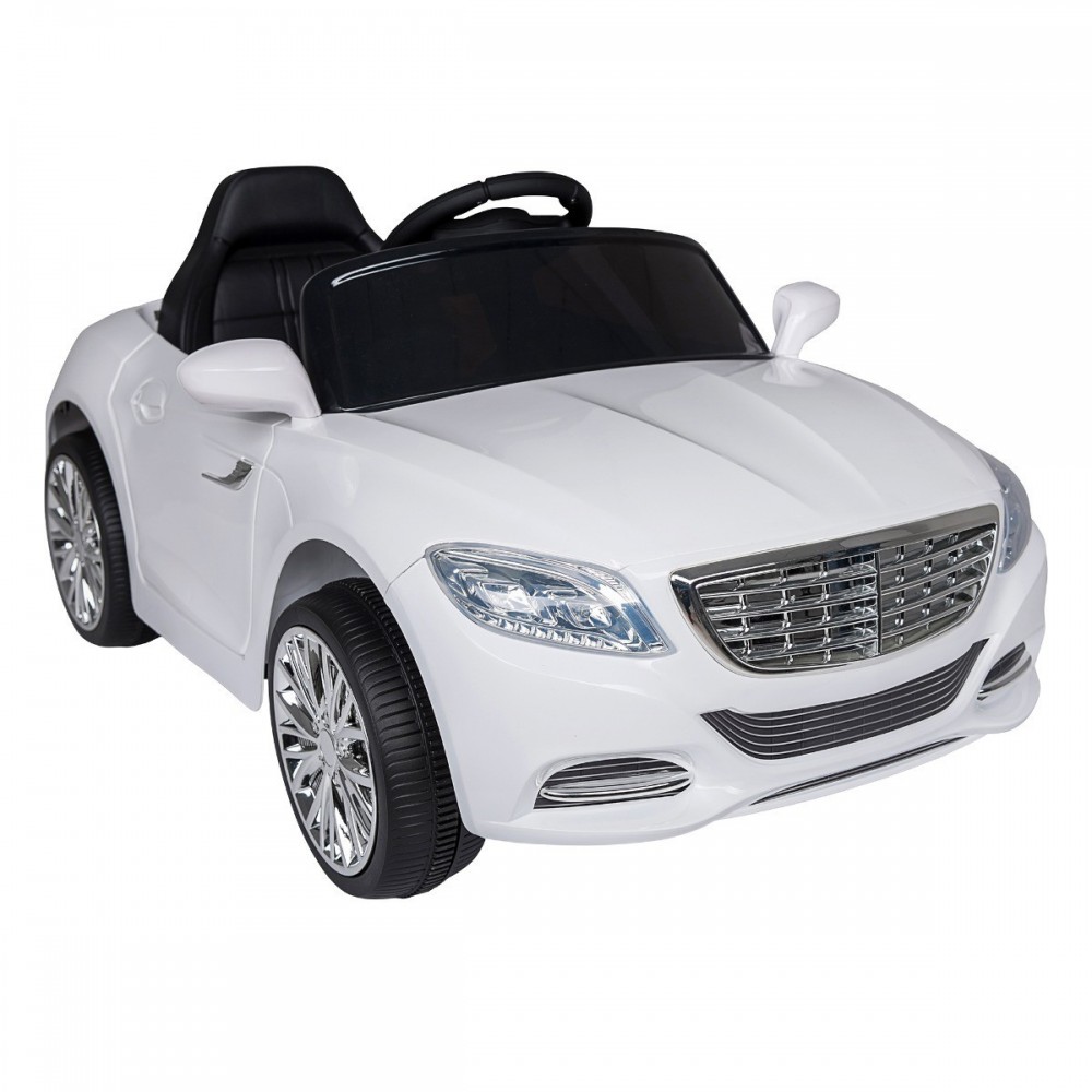 Voiture Electrique Berline Coupé Enfant (25W) Avec Système Audio, Porte Ouvrable, Amortisseurs et Télécommande Parentale