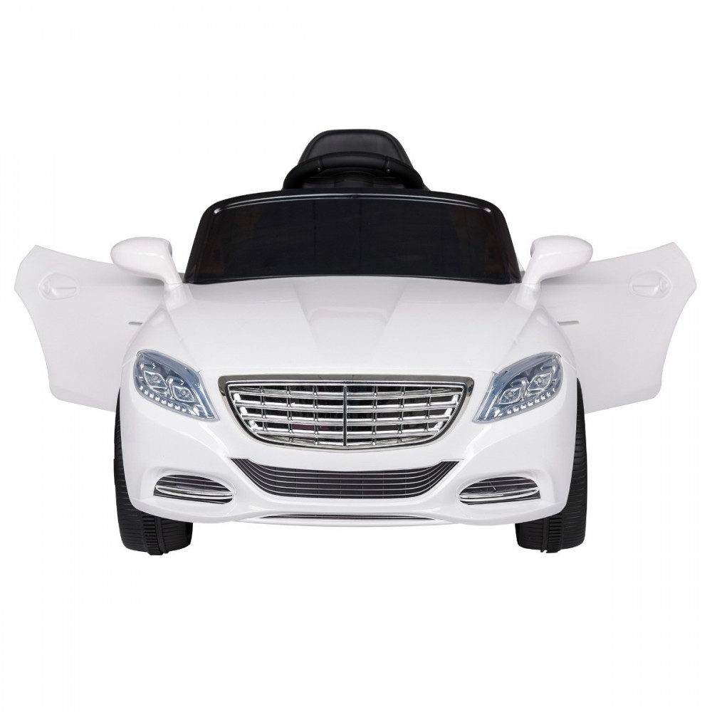 Voiture Electrique Berline Coupé Enfant (25W) Avec Système Audio, Porte Ouvrable, Amortisseurs et Télécommande Parentale