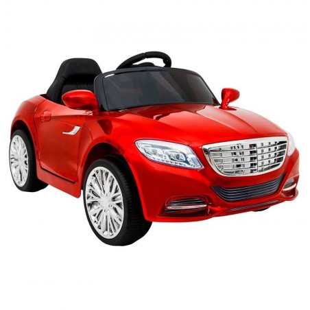 Voiture Electrique Berline Coupé Enfant (25W) Avec Système Audio, Porte Ouvrable, Amortisseurs et Télécommande Parentale