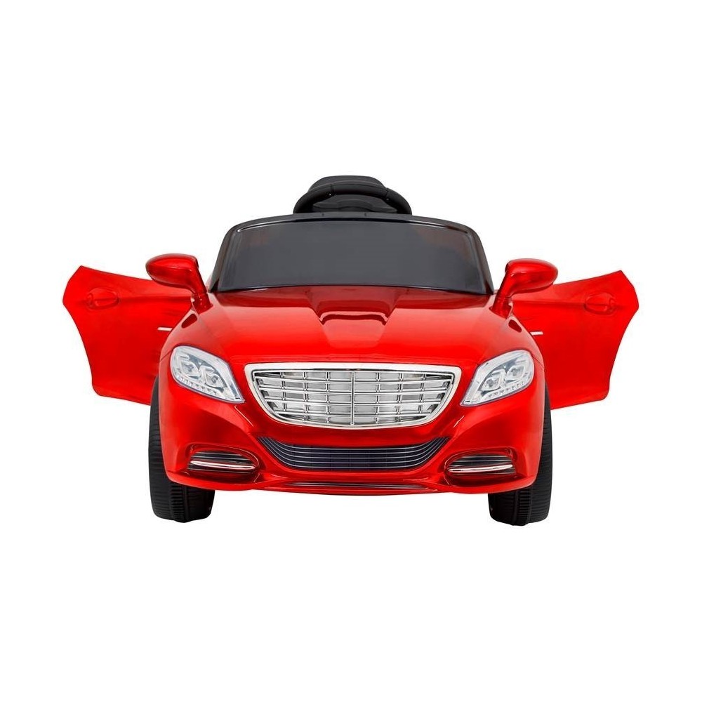 Voiture Electrique Berline Coupé Enfant (25W) Avec Système Audio, Porte Ouvrable, Amortisseurs et Télécommande Parentale
