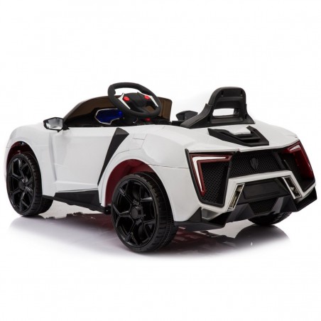 Voiture Electrique Coupé Sport pour Enfant (35W) Avec Système Audio, Porte Ouvrable, Amortisseurs et Télécommande Parentale