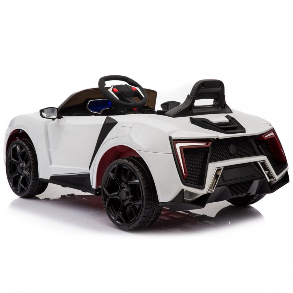 Voiture Electrique Coupé Sport pour Enfant (35W) Avec Système Audio, Porte Ouvrable, Amortisseurs et Télécommande Parentale