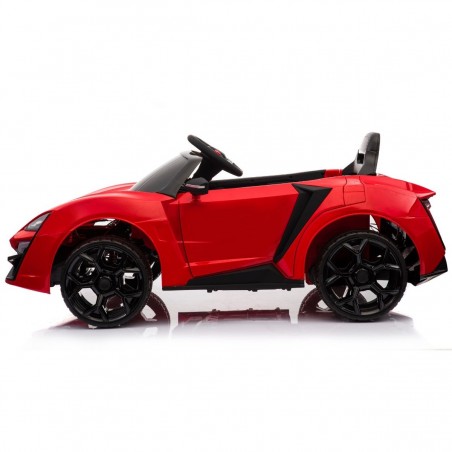 Voiture Electrique Coupé Sport pour Enfant (35W) Avec Système Audio, Porte Ouvrable, Amortisseurs et Télécommande Parentale