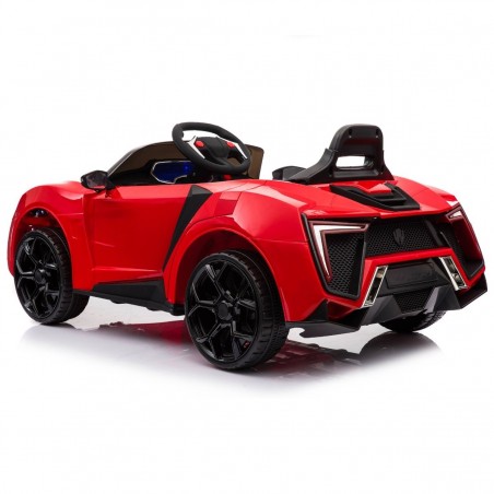 Voiture Electrique Coupé Sport pour Enfant (35W) Avec Système Audio, Porte Ouvrable, Amortisseurs et Télécommande Parentale