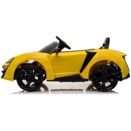 Voiture Electrique Coupé Sport pour Enfant (35W) Avec Système Audio, Porte Ouvrable, Amortisseurs et Télécommande Parentale