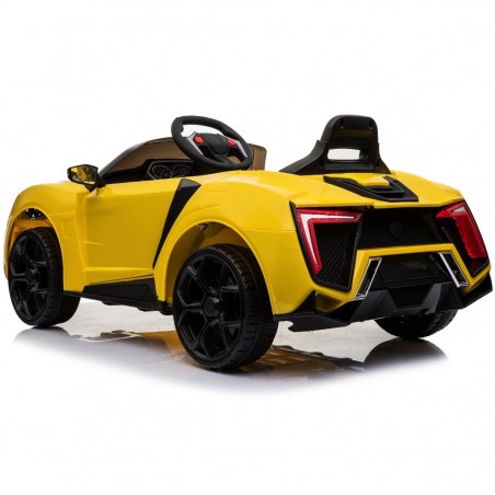 Voiture Electrique Coupé Sport pour Enfant (35W) Avec Système Audio, Porte Ouvrable, Amortisseurs et Télécommande Parentale