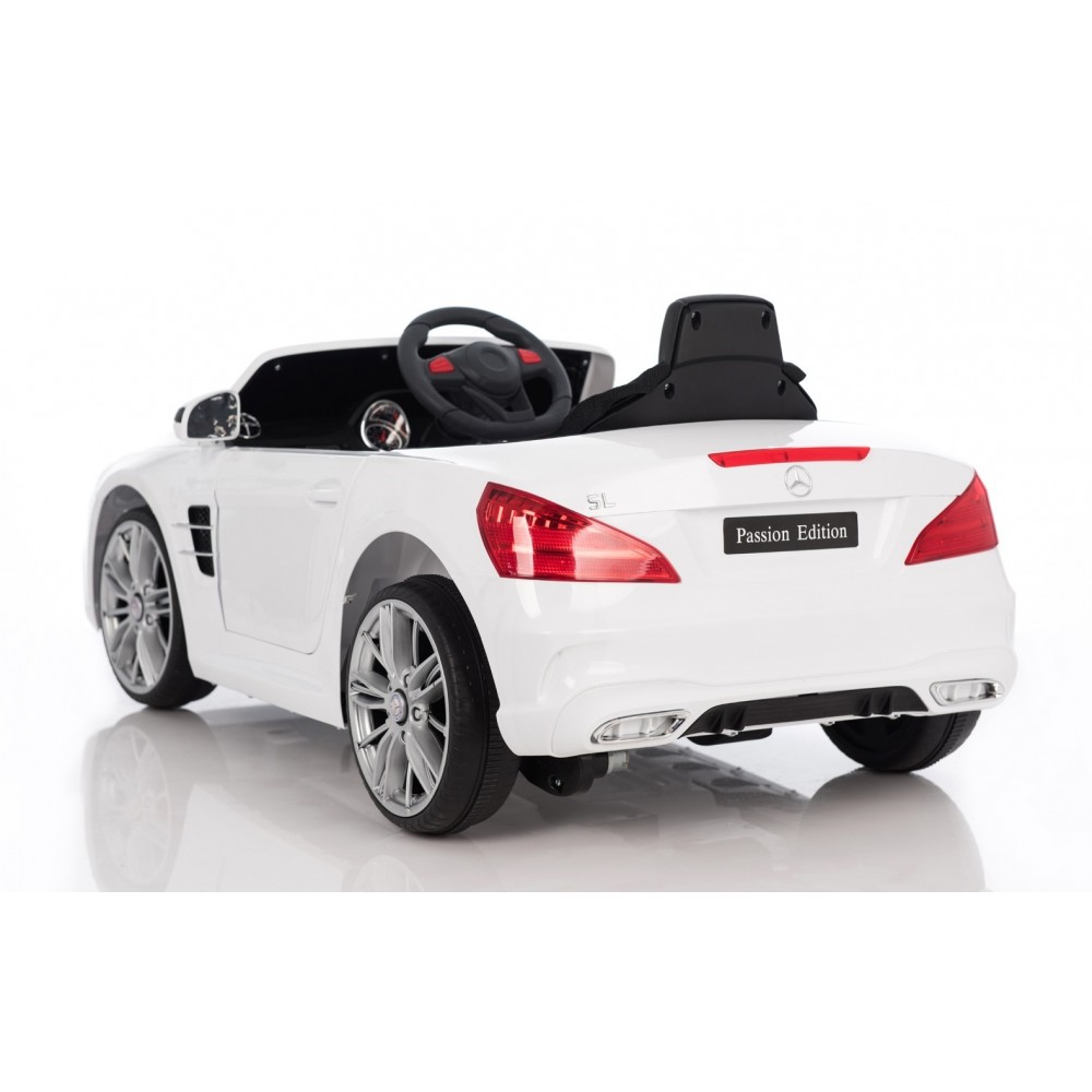 Mercedes Benz SL400 Voiture Electrique Enfant (25Watts) 110x64x48cm - Marche av/ar, Phares, Musique et Télécommande parentale