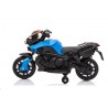 Moto Electrique pour Enfant - 90L x 42l x 58H cm - Roulettes de soutien, Marche AV/AR, Phares fonctionnels, Bruitages moteur Moto Electrique pour Enfant - 90L x 42l x 58H cm - Roulettes de soutien, Marche AV/AR, Phares fonctionnels, Bruitages moteur