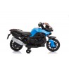 Moto Electrique pour Enfant - 90L x 42l x 58H cm - Roulettes de soutien, Marche AV/AR, Phares fonctionnels, Bruitages moteur Moto Electrique pour Enfant - 90L x 42l x 58H cm - Roulettes de soutien, Marche AV/AR, Phares fonctionnels, Bruitages moteur