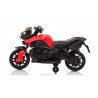 Moto Electrique pour Enfant - 90L x 42l x 58H cm - Roulettes de soutien, Marche AV/AR, Phares fonctionnels, Bruitages moteur Moto Electrique pour Enfant - 90L x 42l x 58H cm - Roulettes de soutien, Marche AV/AR, Phares fonctionnels, Bruitages moteur