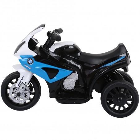 Moto Electrique BMW S1000, 25W pour Enfant, 3 Roues, Système Audio et Phares Fonctionnels