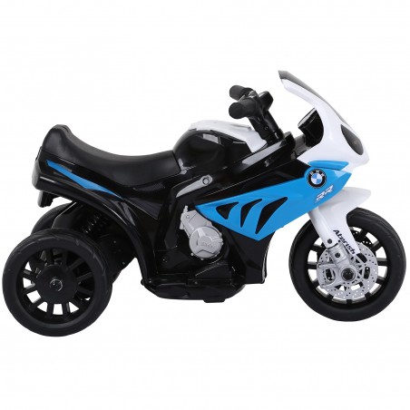 Moto Electrique BMW S1000, 25W pour Enfant, 3 Roues, Système Audio et Phares Fonctionnels