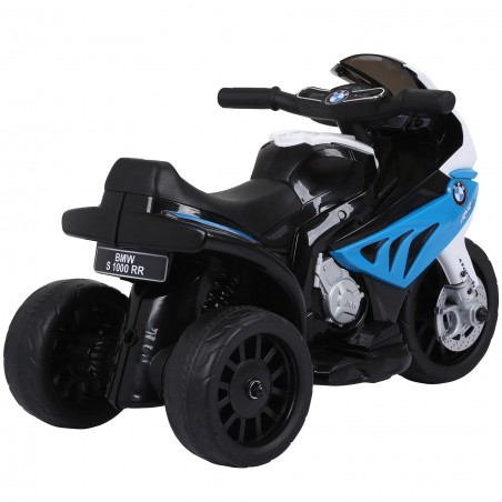 Moto Electrique BMW S1000, 25W pour Enfant, 3 Roues, Système Audio et Phares Fonctionnels