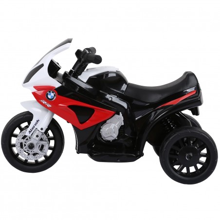 Moto Electrique BMW S1000, 25W pour Enfant, 3 Roues, Système Audio et Phares Fonctionnels