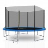 Trampoline extérieur Deluxe 12Ft / ø366cm KAIA SPORTS Trampoline de jardin avec Filet, mousse de protection et échelle Trampoline extérieur Deluxe 12Ft / ø366cm KAIA SPORTS Trampoline de jardin avec Filet, mousse de protection et échelle