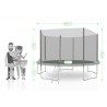Trampoline extérieur Deluxe 12Ft / ø366cm KAIA SPORTS Trampoline de jardin avec Filet, mousse de protection et échelle Trampoline extérieur Deluxe 12Ft / ø366cm KAIA SPORTS Trampoline de jardin avec Filet, mousse de protection et échelle