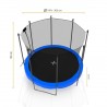 Trampoline de Jardin avec Filet Exterieur, diamètre 10 Ft / 305 cm - 8 perches, Orange Trampoline de Jardin avec Filet Exterieur, diamètre 10 Ft / 305 cm - 8 perches, Orange