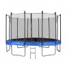 Trampoline de Jardin avec Filet intérieur de sécurité Ø diamètre 13 Ft / 400 cm - 12 perches Trampoline de Jardin avec Filet intérieur de sécurité Ø diamètre 13 Ft / 400 cm - 12 perches
