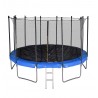 Trampoline de Jardin TUV avec Filet intérieur, diamètre 14 Ft / 427 cm - 12 perches - Couleur au choix Trampoline de Jardin TUV avec Filet intérieur, diamètre 14 Ft / 427 cm - 12 perches - Couleur au choix