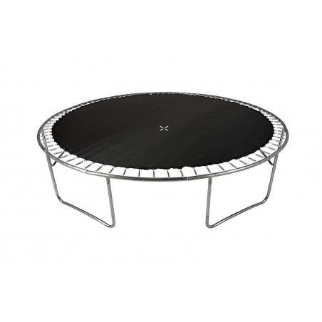 Trampoline de Jardin TUV avec Filet intérieur, diamètre 14 Ft / 427 cm - 12 perches - Couleur au choix