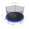 Trampoline de Jardin avec Filet intérieur, diamètre 12 FT / 366cm - 5 perches - TUV Trampoline de Jardin avec Filet intérieur, diamètre 12 FT / 366cm - 5 perches - TUV