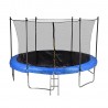 Trampoline de Jardin avec Filet intérieur de sécurité, Echelle et Mousse de protection, Ø diamètre 13 FT 400 cm - 6 perches Trampoline de Jardin avec Filet intérieur de sécurité, Echelle et Mousse de protection, Ø diamètre 13 FT 400 cm - 6 perches