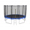 Trampoline de Jardin, diamètre 12FT / 366 cm avec Filet Exterieur - 10 perches Trampoline de Jardin, diamètre 12FT / 366 cm avec Filet Exterieur - 10 perches