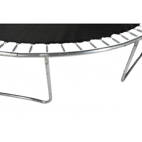 Trampoline de Jardin TUV avec Filet Exterieur, diamètre 14 Ft / 427 cm - 12 perches