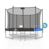 Trampoline classique Jump4fun 13T-400CM Réversible Trampoline classique Jump4fun 13T-400CM Réversible