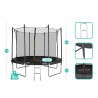 Trampoline extérieur 10FT 305cm Classique Jump4Fun Trampoline extérieur 10FT 305cm Classique Jump4Fun