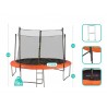 Trampoline extérieur 12FT 5 Perches 366cm Classique Jump4Fun Trampoline extérieur 12FT 5 Perches 366cm Classique Jump4Fun