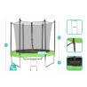 Trampoline extérieur 8FT 244cm Classique Jump4Fun Trampoline extérieur 8FT 244cm Classique Jump4Fun