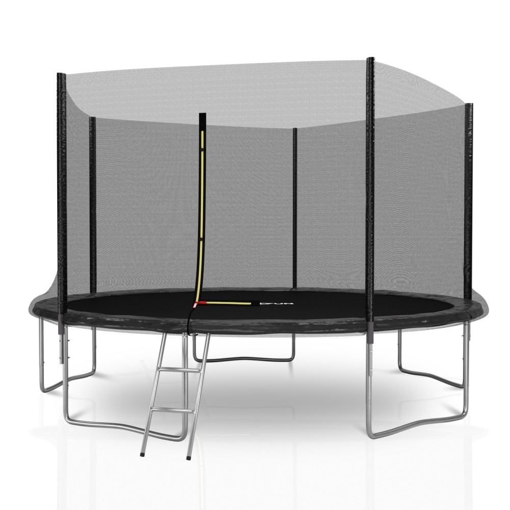 Trampoline extérieur Deluxe Jump4Fun 12Ft / ø366 cm - 5 Perches