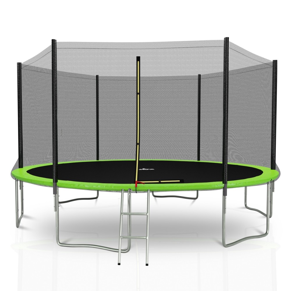 Trampoline extérieur Deluxe Jump4Fun 14Ft / ø427 cm - 6 perches