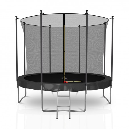 Trampoline extérieur Classique 10Ft / ø305cm KAIA SPORTS Trampoline de jardin avec Filet, mousse de protection et échelle