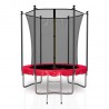 Trampoline extérieur Classique 6Ft / ø185cm KAIA SPORTS Trampoline de jardin avec Filet, mousse de protection et échelle Trampoline extérieur Classique 6Ft / ø185cm KAIA SPORTS Trampoline de jardin avec Filet, mousse de protection et échelle