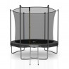 Trampoline extérieur Classique 8Ft / ø244cm KAIA SPORTS Trampoline de jardin avec Filet, mousse de protection et échelle Trampoline extérieur Classique 8Ft / ø244cm KAIA SPORTS Trampoline de jardin avec Filet, mousse de protection et échelle