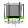 Trampoline extérieur Classique 8Ft / ø244cm KAIA SPORTS Trampoline de jardin avec Filet, mousse de protection et échelle Trampoline extérieur Classique 8Ft / ø244cm KAIA SPORTS Trampoline de jardin avec Filet, mousse de protection et échelle