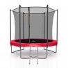 Trampoline extérieur Classique 8Ft / ø244cm KAIA SPORTS Trampoline de jardin avec Filet, mousse de protection et échelle Trampoline extérieur Classique 8Ft / ø244cm KAIA SPORTS Trampoline de jardin avec Filet, mousse de protection et échelle