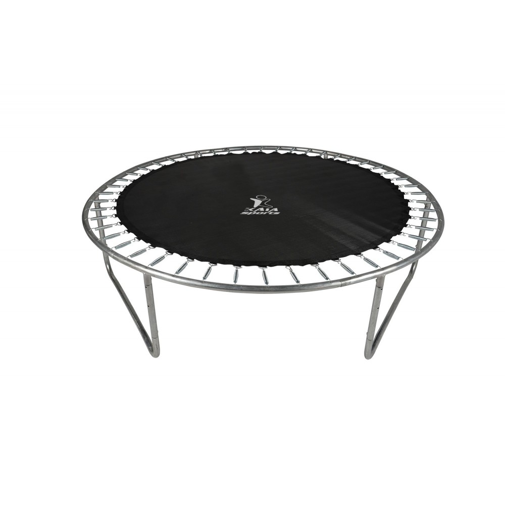 Trampoline extérieur Deluxe 6Ft / ø185cm KAIA SPORTS Trampoline de jardin avec Filet, mousse de protection et échelle