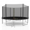 Trampoline extérieur Deluxe 13Ft / ø400cm KAIA SPORTS Trampoline de jardin avec Filet, mousse de protection et échelle Trampoline extérieur Deluxe 13Ft / ø400cm KAIA SPORTS Trampoline de jardin avec Filet, mousse de protection et échelle