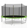 Trampoline extérieur Deluxe 14Ft / ø424cm KAIA SPORTS Trampoline de jardin avec Filet, mousse de protection et échelle Trampoline extérieur Deluxe 14Ft / ø424cm KAIA SPORTS Trampoline de jardin avec Filet, mousse de protection et échelle