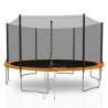 Trampoline extérieur Deluxe 14Ft / ø424cm KAIA SPORTS Trampoline de jardin avec Filet, mousse de protection et échelle Trampoline extérieur Deluxe 14Ft / ø424cm KAIA SPORTS Trampoline de jardin avec Filet, mousse de protection et échelle