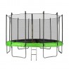 Trampoline de Jardin avec Filet intérieur de sécurité Ø diamètre 13 Ft / 400 cm - 12 perches Trampoline de Jardin avec Filet intérieur de sécurité Ø diamètre 13 Ft / 400 cm - 12 perches
