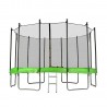 Trampoline de Jardin avec Filet intérieur de sécurité Ø diamètre 13 Ft / 400 cm - 12 perches Trampoline de Jardin avec Filet intérieur de sécurité Ø diamètre 13 Ft / 400 cm - 12 perches