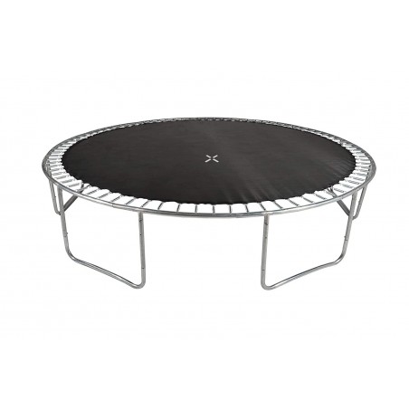 Trampoline de Jardin avec Filet intérieur de sécurité Ø diamètre 13 Ft / 400 cm - 12 perches