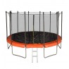 Trampoline de Jardin TUV avec Filet intérieur, diamètre 14 Ft / 427 cm - 12 perches - Couleur au choix Trampoline de Jardin TUV avec Filet intérieur, diamètre 14 Ft / 427 cm - 12 perches - Couleur au choix