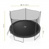 Trampoline de Jardin avec Filet intérieur, diamètre 12 FT / 366cm - 5 perches - TUV Trampoline de Jardin avec Filet intérieur, diamètre 12 FT / 366cm - 5 perches - TUV