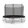 Trampoline de Jardin avec Filet intérieur, diamètre 12 FT / 366cm - 5 perches - TUV Trampoline de Jardin avec Filet intérieur, diamètre 12 FT / 366cm - 5 perches - TUV