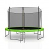 Trampoline de Jardin avec Filet intérieur, diamètre 12 FT / 366cm - 5 perches - TUV Trampoline de Jardin avec Filet intérieur, diamètre 12 FT / 366cm - 5 perches - TUV